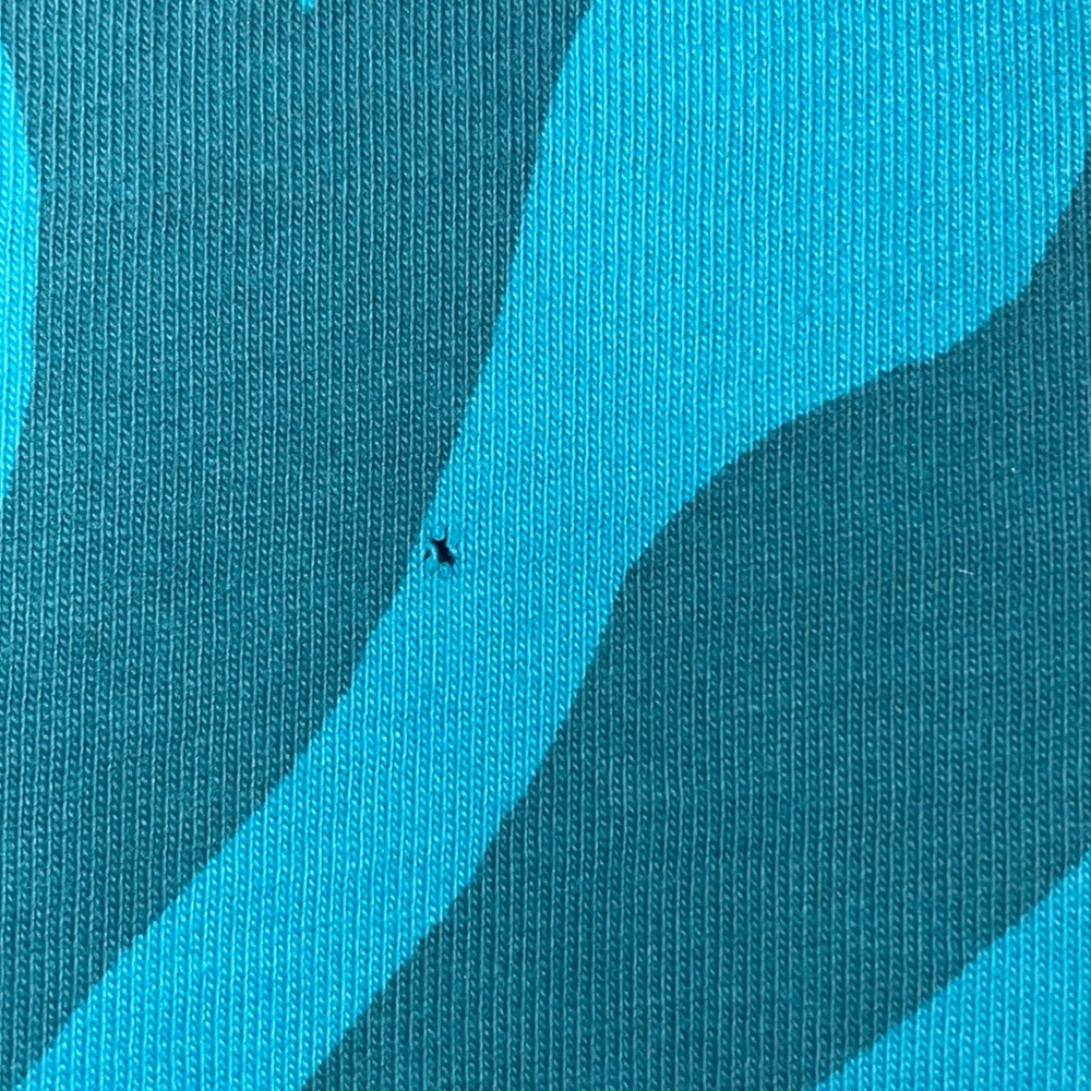 Size L Men's Obey Blue Long Sleeve Shirt - Picture 5 of 6